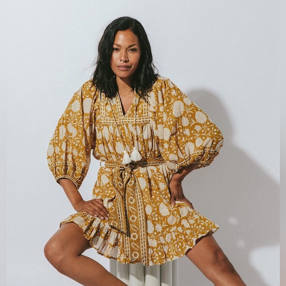 Magdalena Mini Dress | Honey